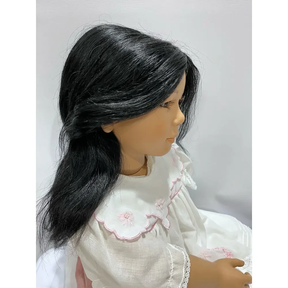 Vintage Annette Himstedt Signed German USA Vinyl Doll Lifelike Asian Michiko‎